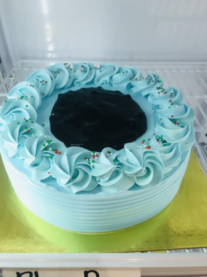 Blue Berry Swirl Cake