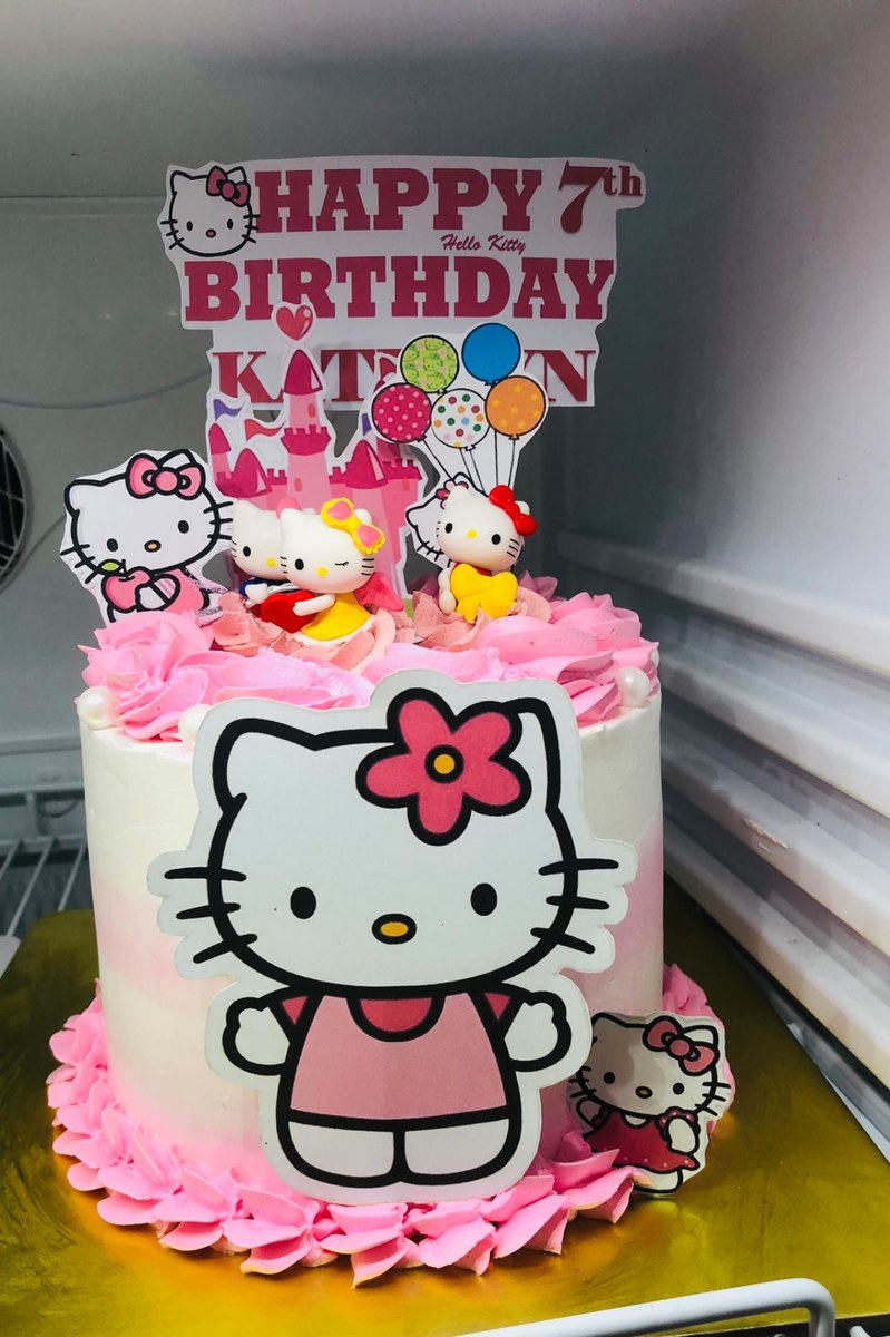 Hello Kitty Birthday Cake